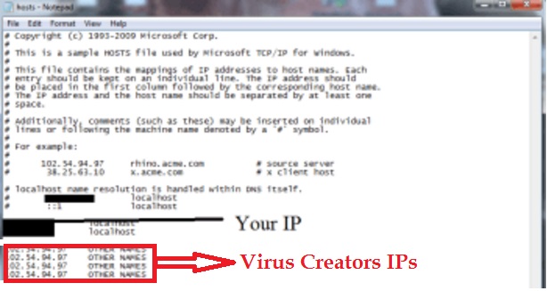 infected-hosts-file