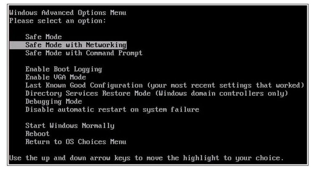 boot into safe mode win 98