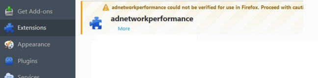 adnetworkperformance removal