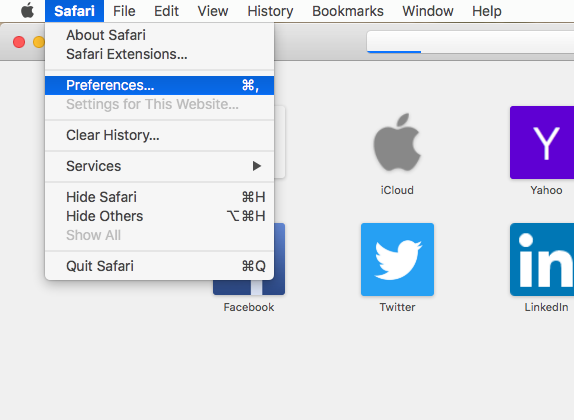Remove SEARCHLEE MAC VIRUS from Safari