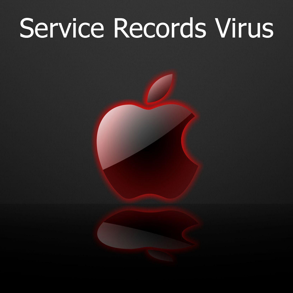remover registros de serviço mac